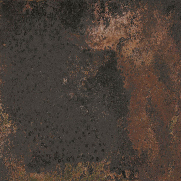 Dlažba čierno medená matná s dekorom hrdze 60x60cm CORTEN Graphite Natural - Image 2